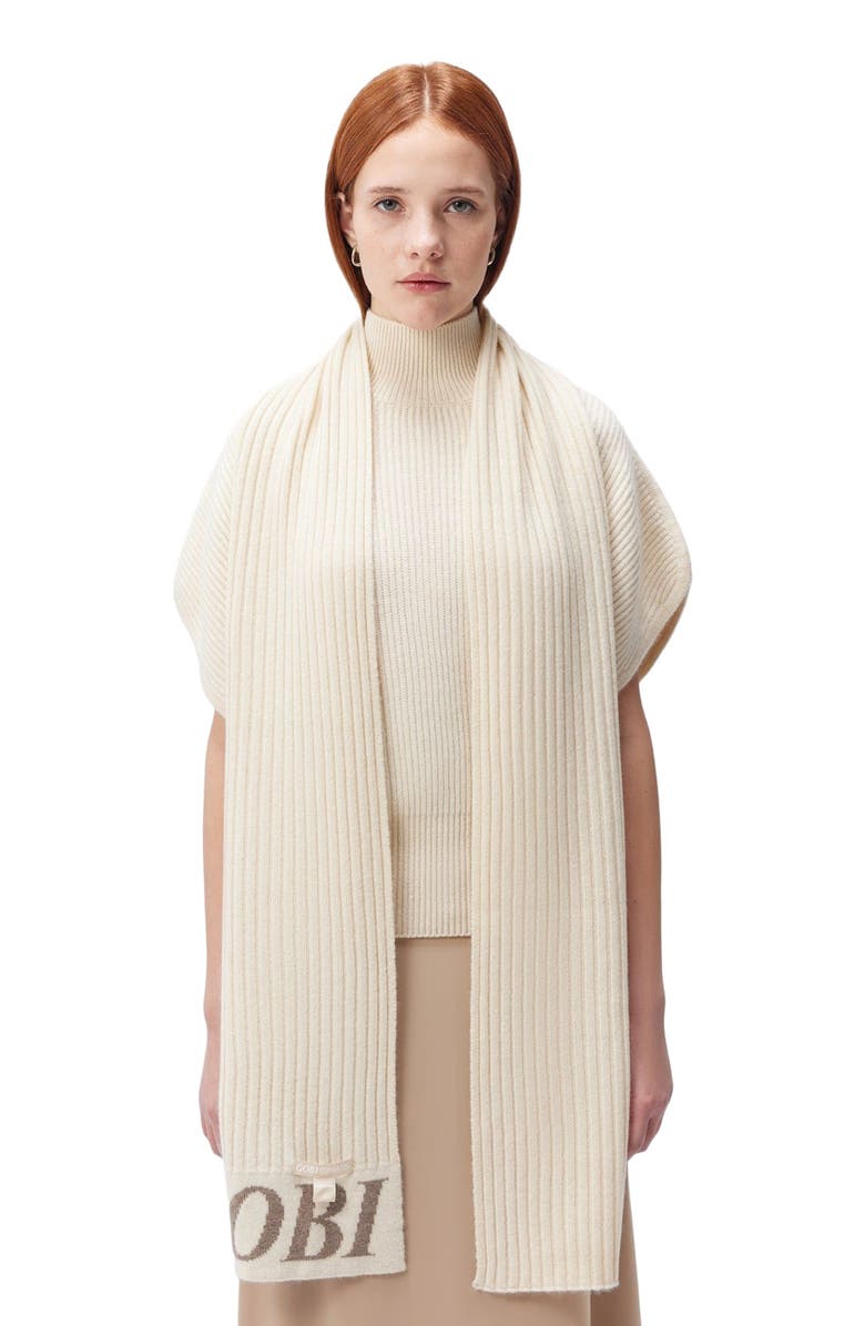 GOBI Mongolian Cashmere Responsible Cashmere Scarf, Alternate, color,