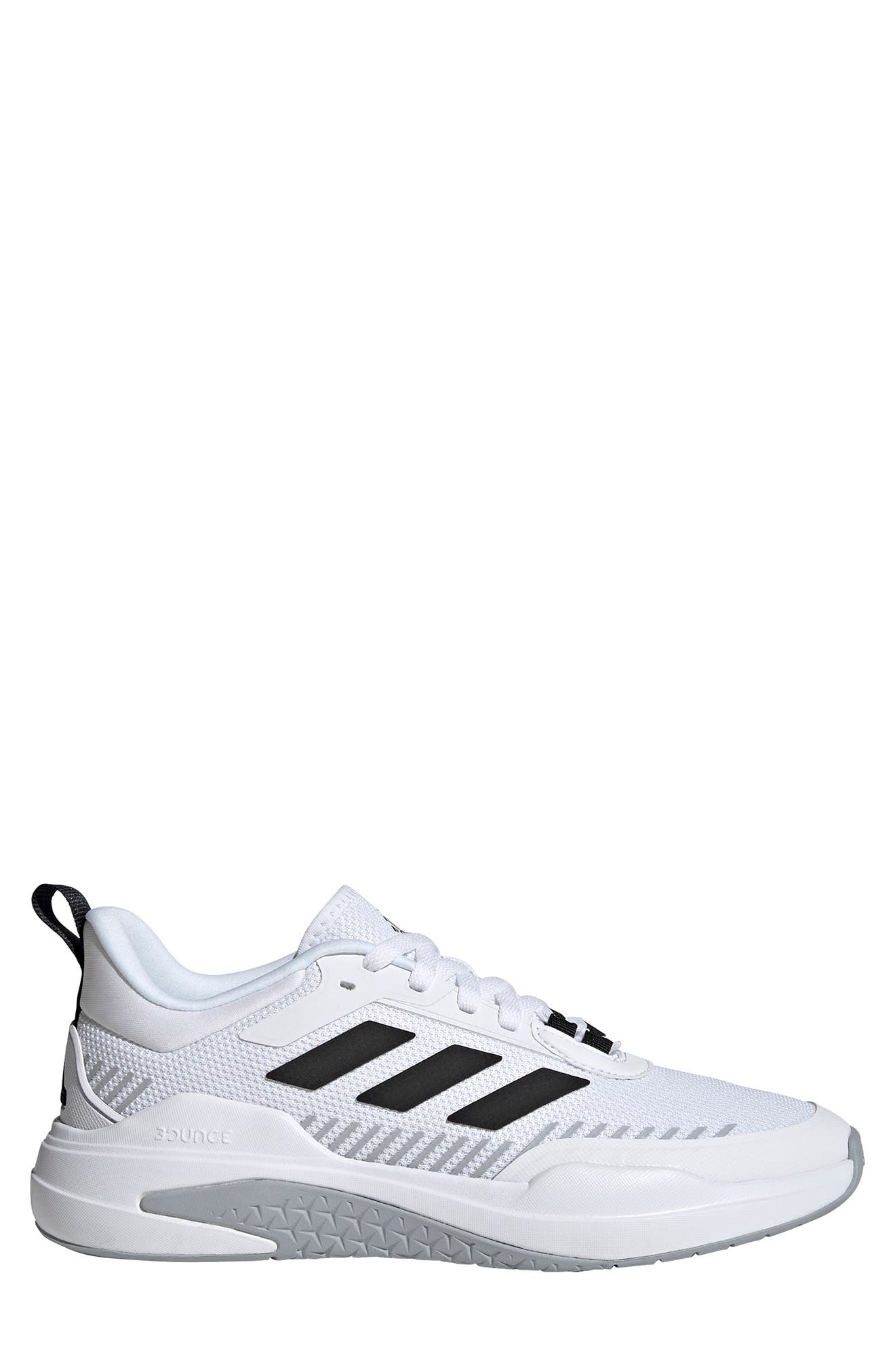 DLUX Trainer Sneaker, Alternate, color, FTWR WHITE/BLACK/SILVER