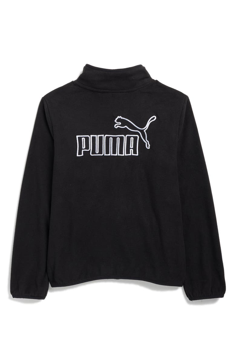 PUMA Kids' Fleece Jacket, Alternate, color, Black