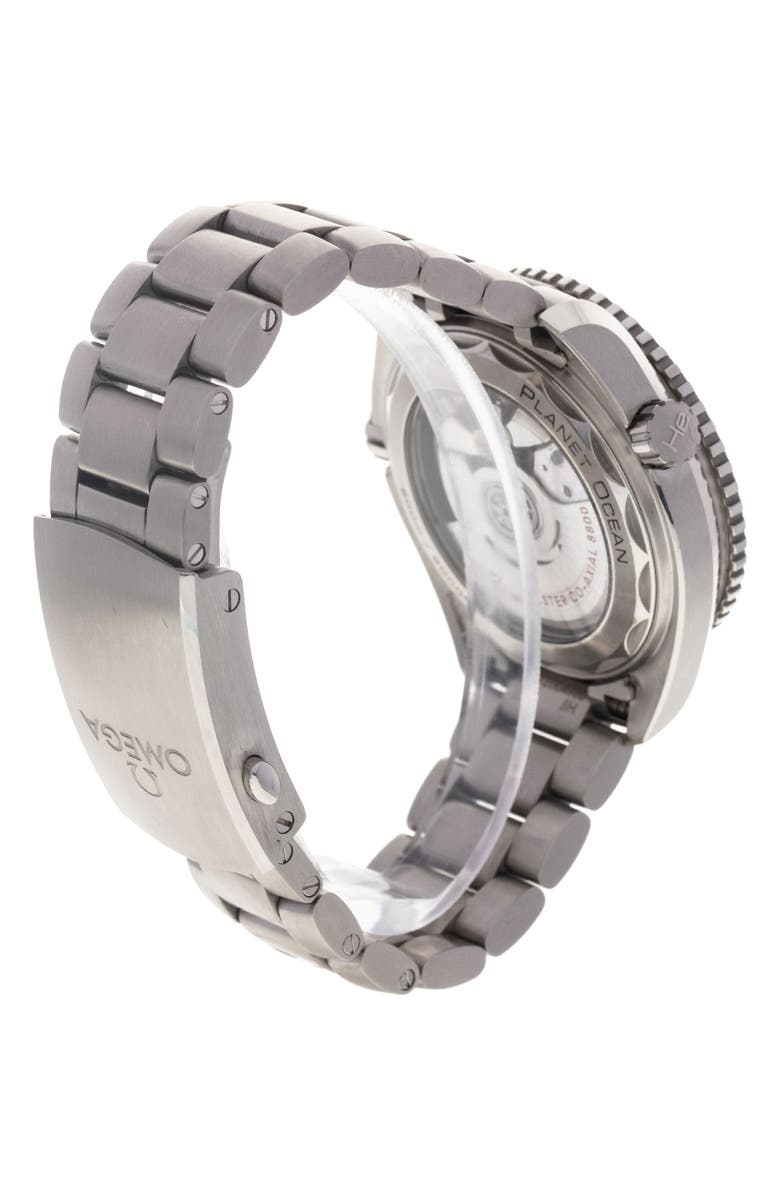 Watchfinder & Co. Omega Preowned 2023 Planet Ocean Bracelet Watch, 40mm, Alternate, color, 