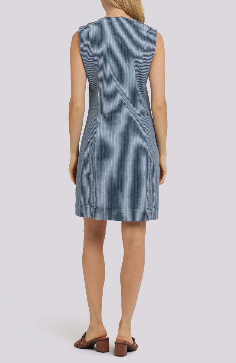NYDJ Sleeveless Denim Utility Dress, Alternate, color, 