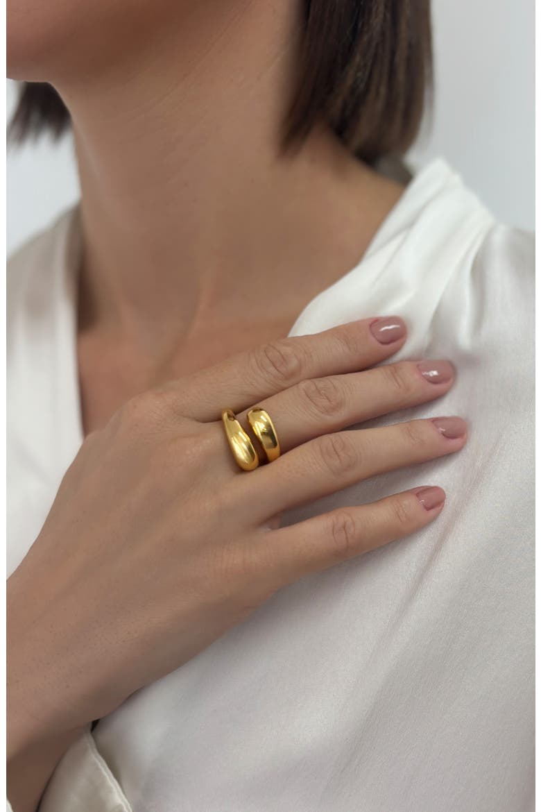 Bypass Ring, Alternate, color, GOLD