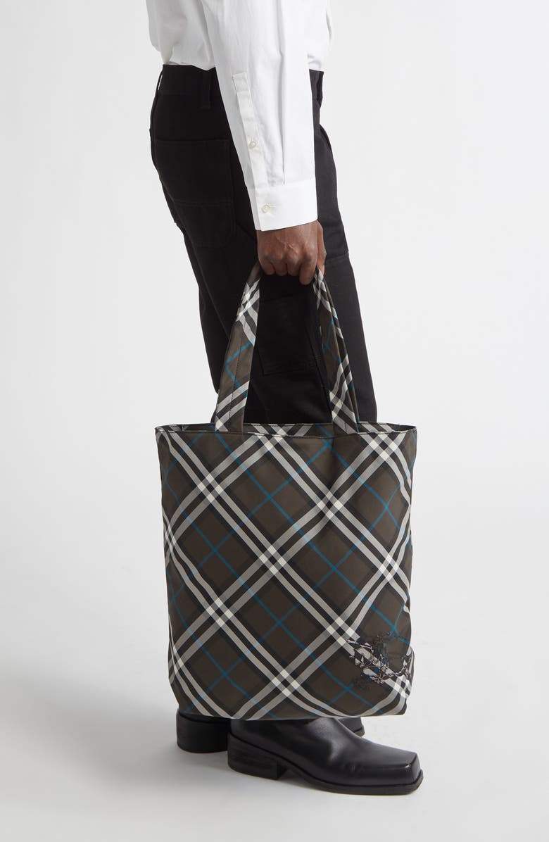 Burberry Classic Check Twill Tote, Alternate, color,