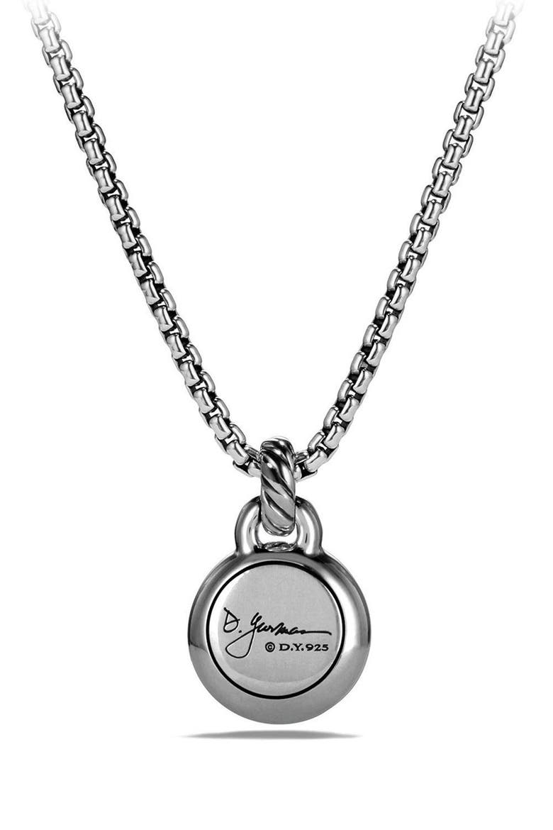 Albion Petite Cerise Pendant Necklace with Pearl and Diamonds, Alternate, color, SILVER/ PEARL