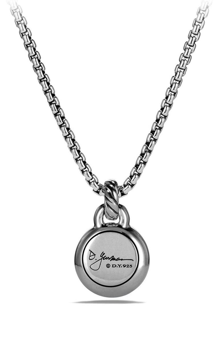 David Yurman Albion Petite Cerise Pendant Necklace with Pearl and Diamonds, Alternate, color, 