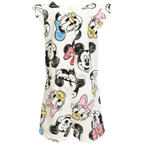Disney Sleeveless Skater Romper In Multi