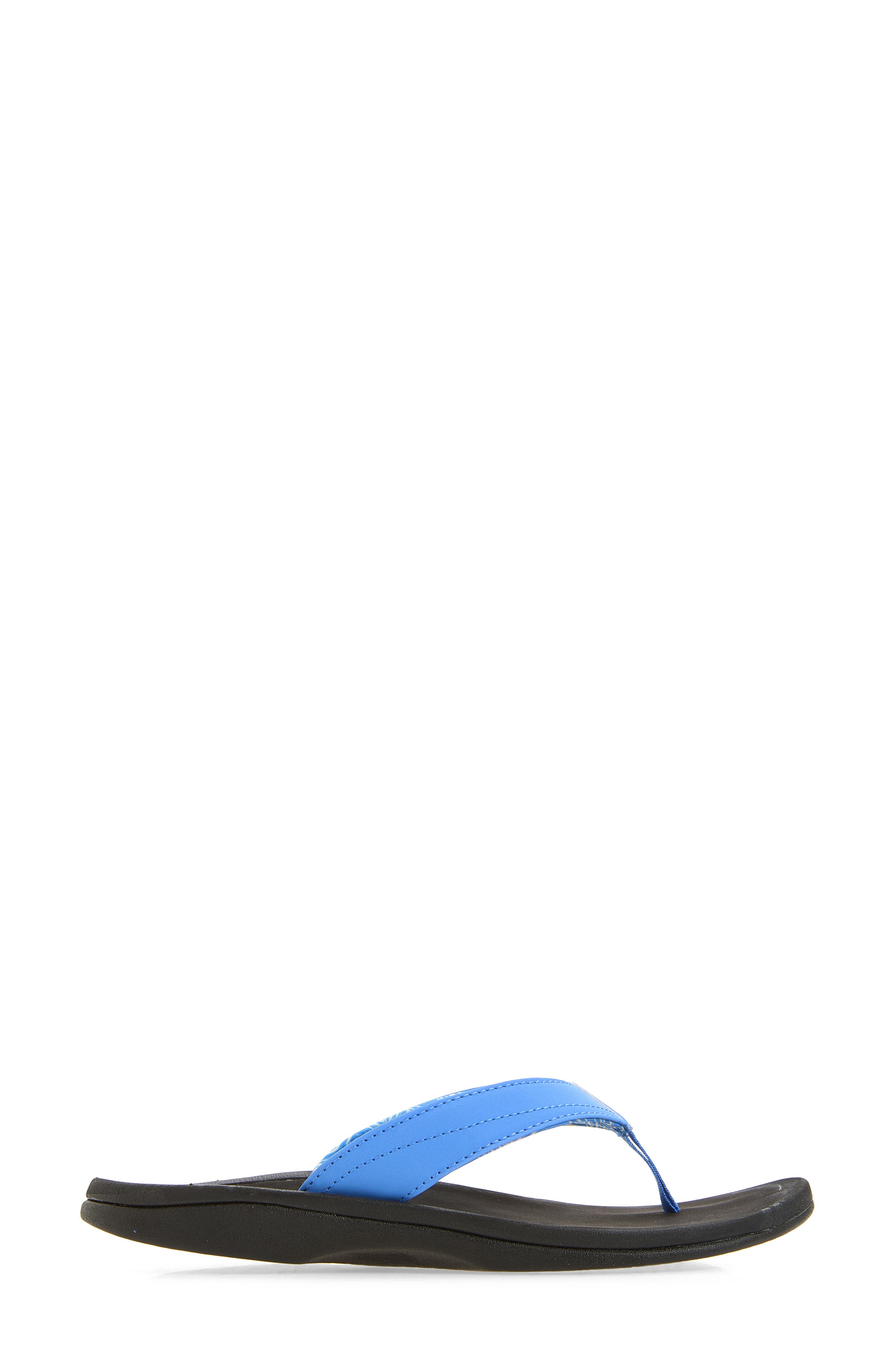 Ohana Flip Flop, Alternate, color, TIDE BLUE/ PALM