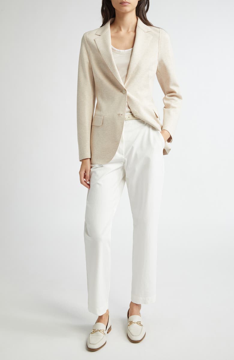 Eleventy Rib Knit Blazer, Alternate, color, 