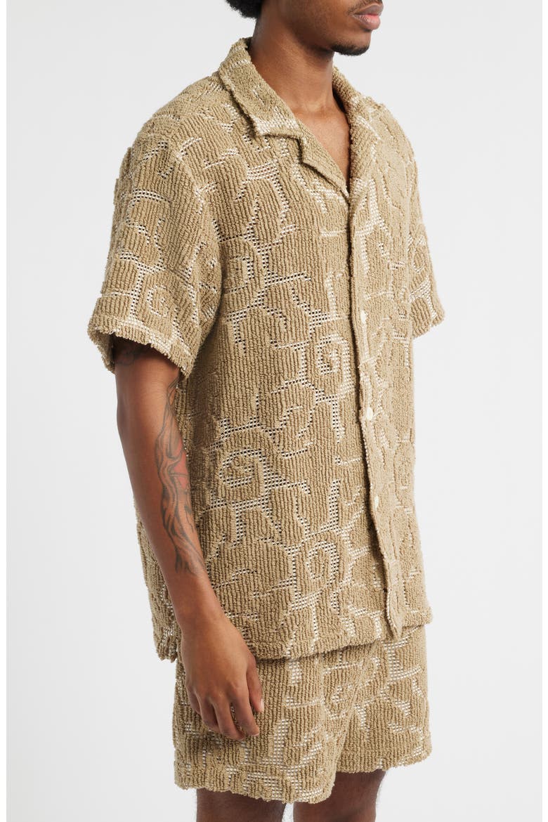 Sunero Camp Shirt, Alternate, color, BEIGE