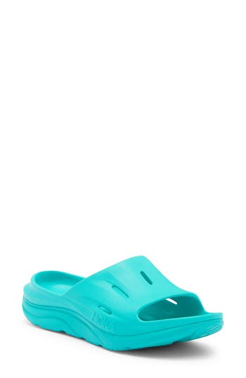 Hoka Ora Recovery Slide 3 Sandals In Ceramic/ceramic