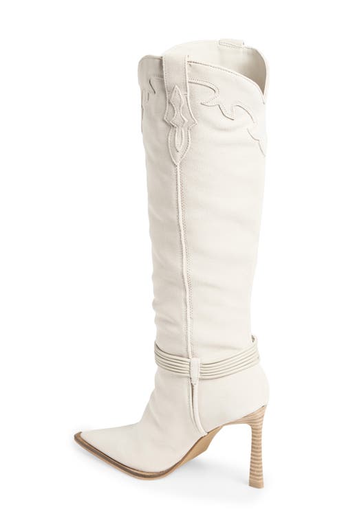 Steve Madden Kyndall Tall Boot In White