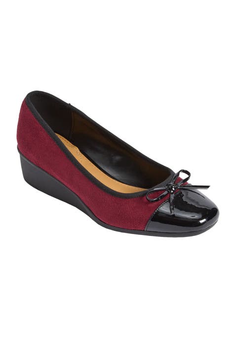 The Jade Slip On Wedge (Wide Widths Available)