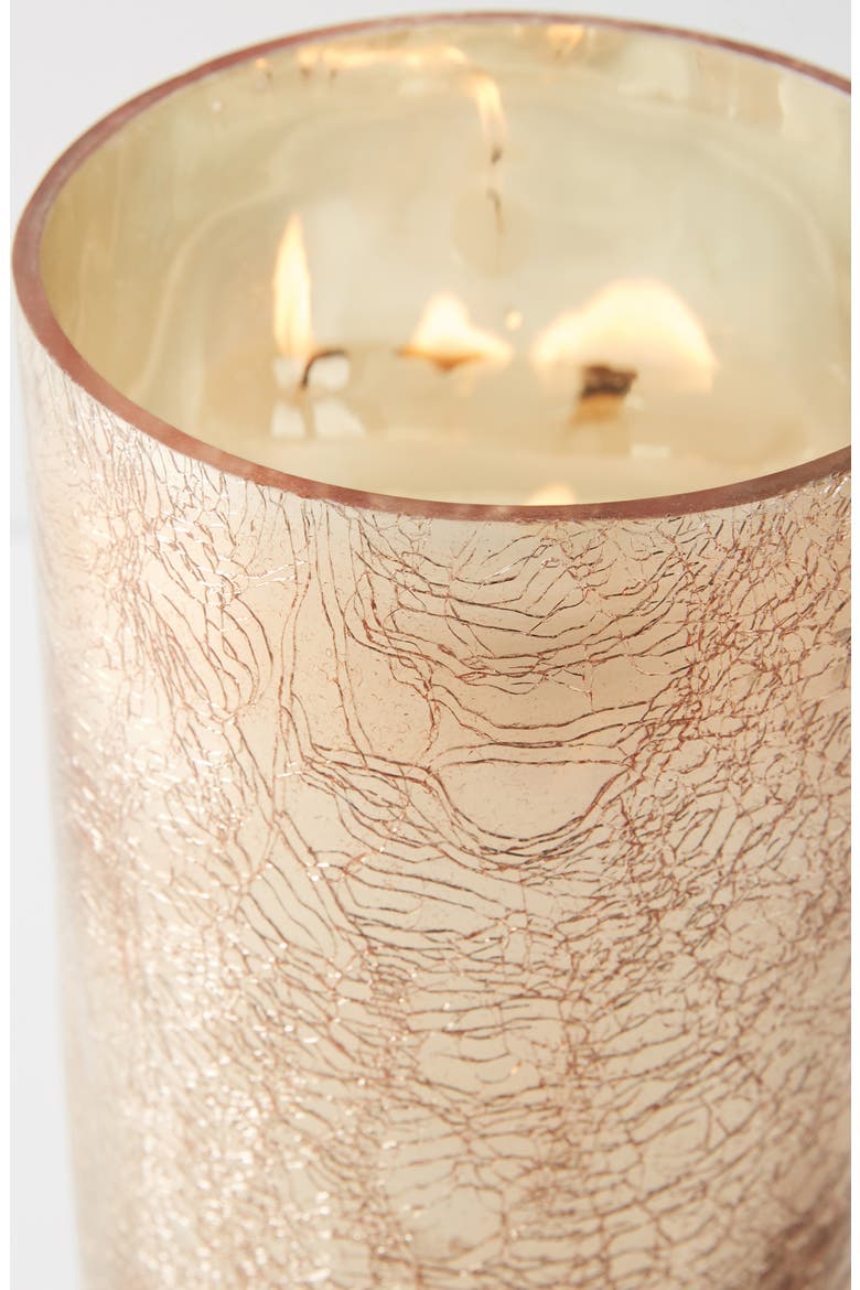 Anthropologie Large Gaia Candle, Alternate, color, BIRCH LEATHER