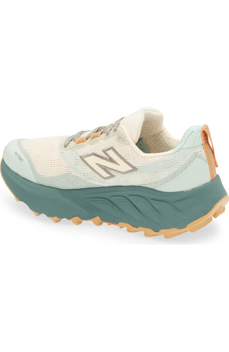 New Balance Fresh Foam X Hierro v9 Trail Running Shoe, Alternate, color, Calcium/ Dark Juniper