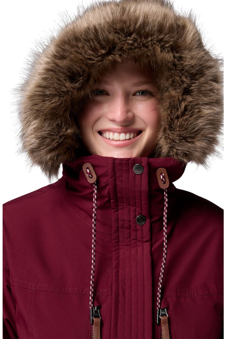 Payton Pass™ II Interchange Waterproof 3-in-1 Jacket, Alternate, color, RICH WINE