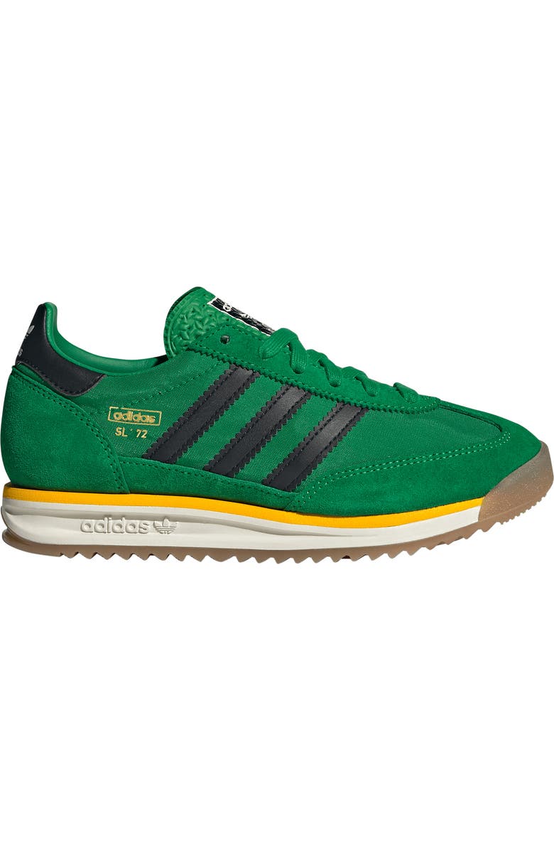 adidas Kids' SL 72 RS Sneaker, Alternate, color, Green/ Black/ Crew Yellow