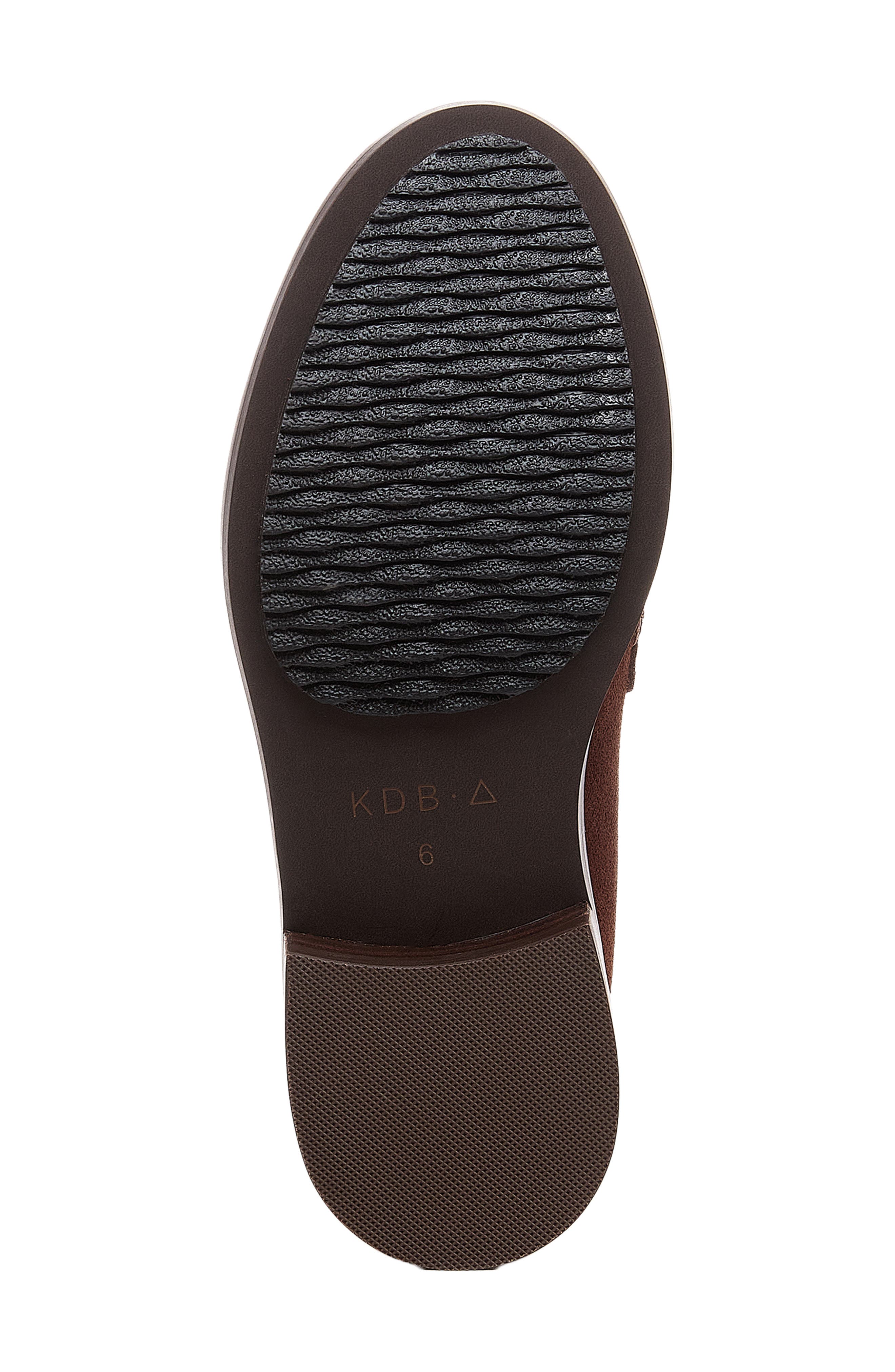 Lens Penny Loafer, Alternate, color, WARM BROWN