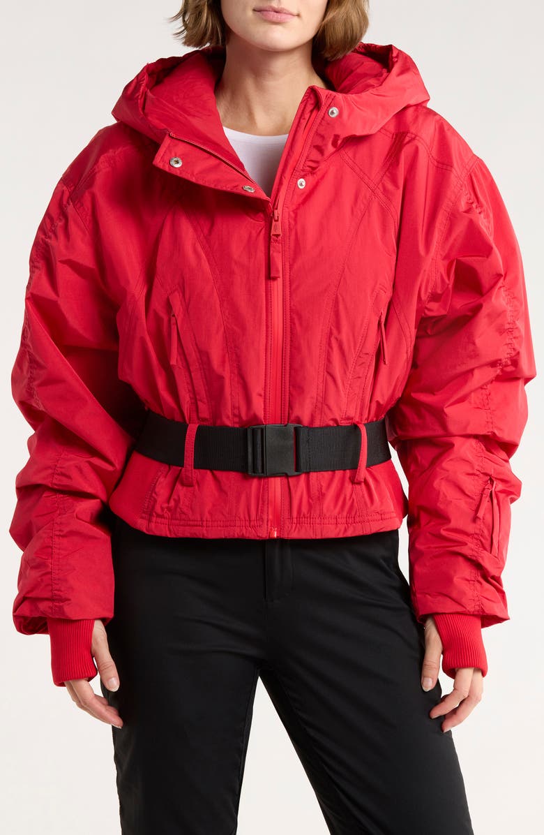 Free People Powder Vixen Jacket, Main, color, Red