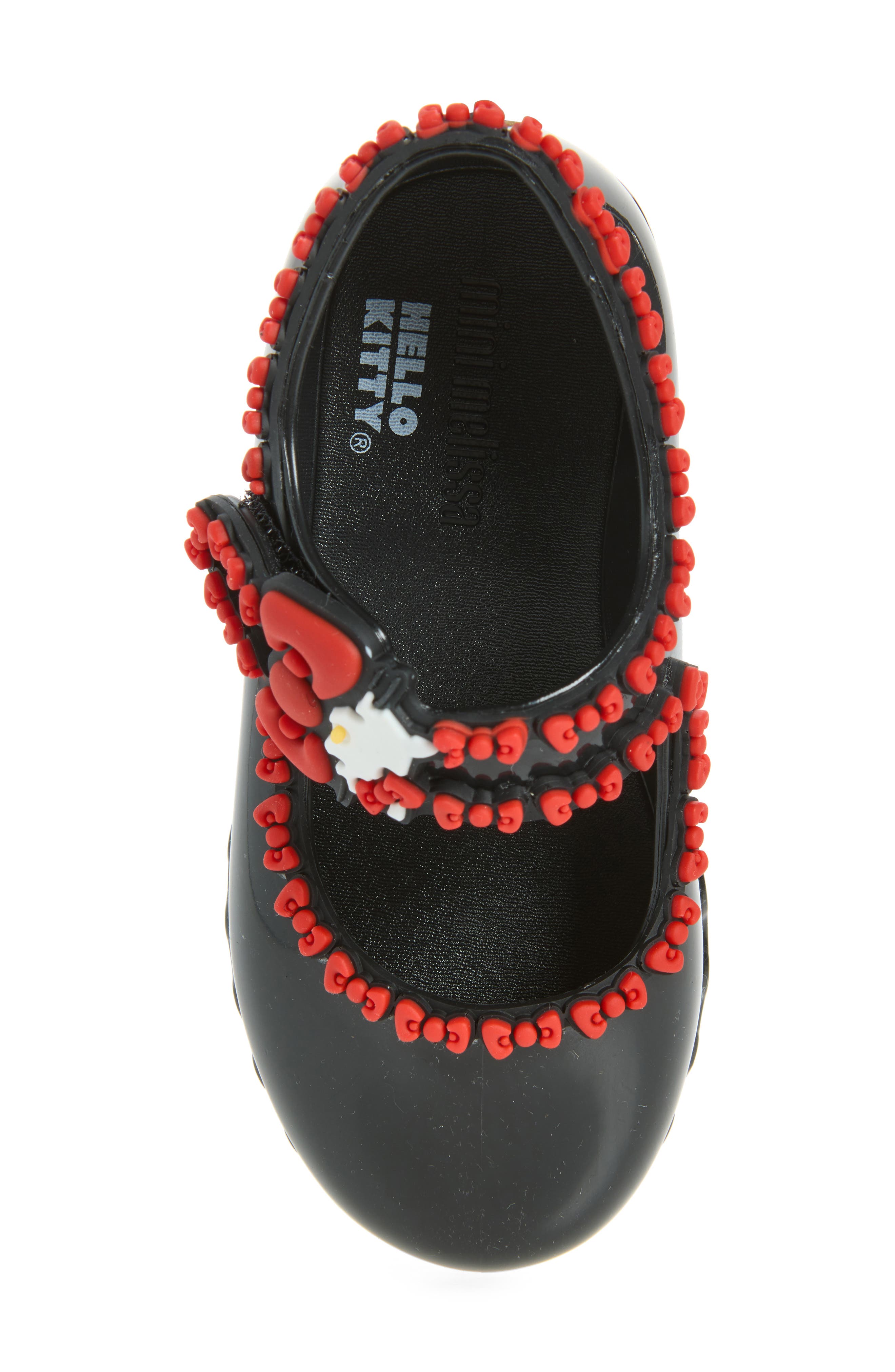 Kids' Hip Ballerina Mary Jane, Alternate, color, BLACK/ RED