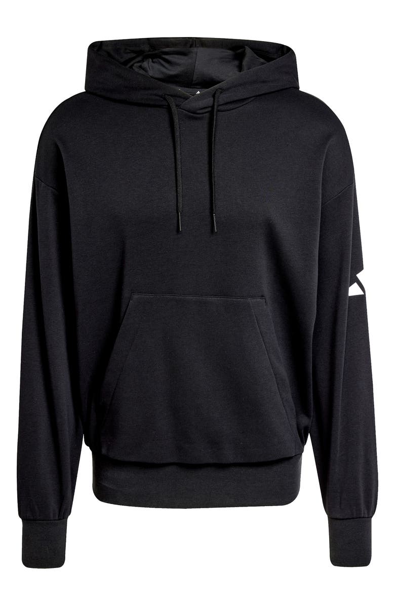 adidas Essentials Loose 3-Bar Hoodie, Alternate, color, 