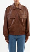 LAMARQUE TREVANNA | Leather Bomber Jacket