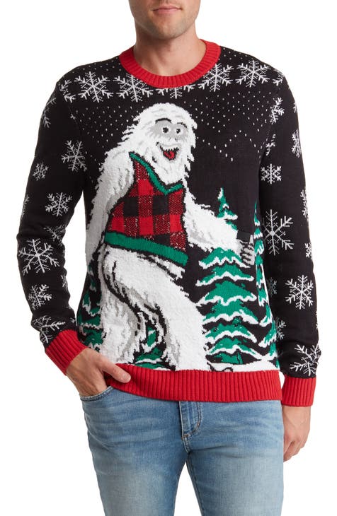 Men s Black Holiday Christmas Sweaters Nordstrom Rack