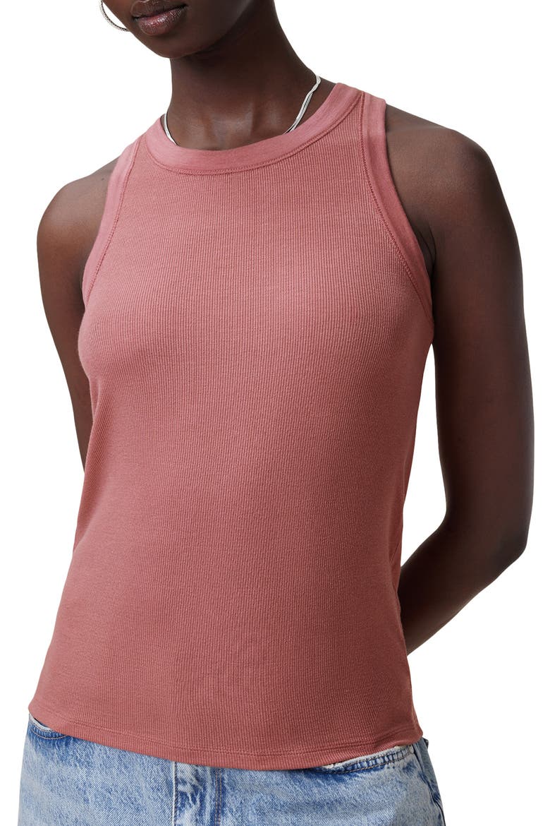 Rina Tank Top, Alternate, color, ASH ROSE PINK
