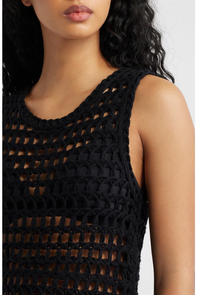 Knit Top, Alternate, color, BLACK