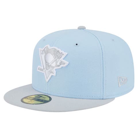 Men's New Era  Light Blue/Gray Pittsburgh Penguins Color Pack Two-Tone 59FIFTY Fitted Hat