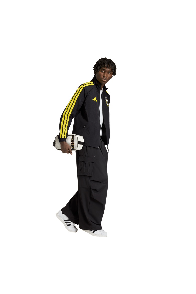 Men's adidas  Black Columbus Crew 2026 Anthem Raglan Full-Zip Jacket, Alternate, color, Black