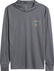 DARK SEAS Progressive UPF Hooded Long Sleeve T-Shirt