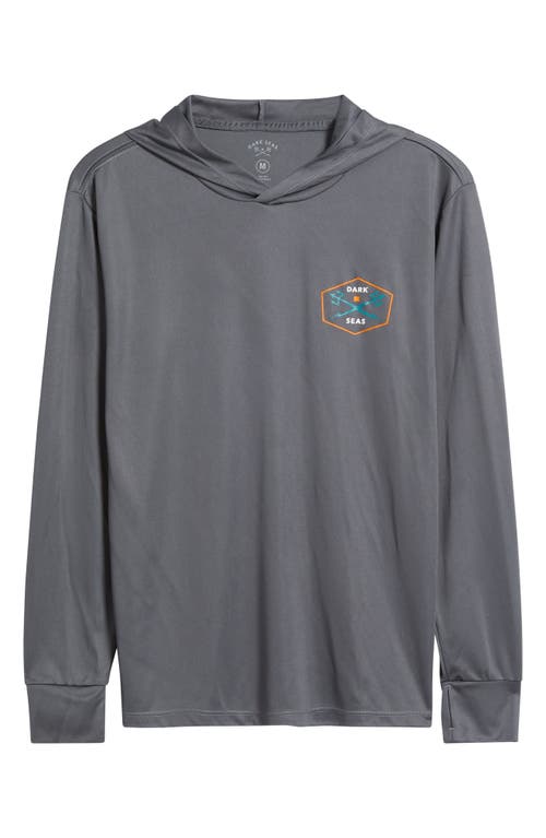 Dark Seas Progressive Upf Hooded Long Sleeve T-shirt