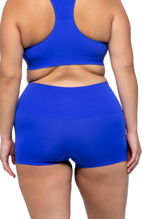 Underoutfit Smoothing At Waist Boyshort In Blue