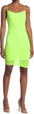 bebe Power Mesh Dress