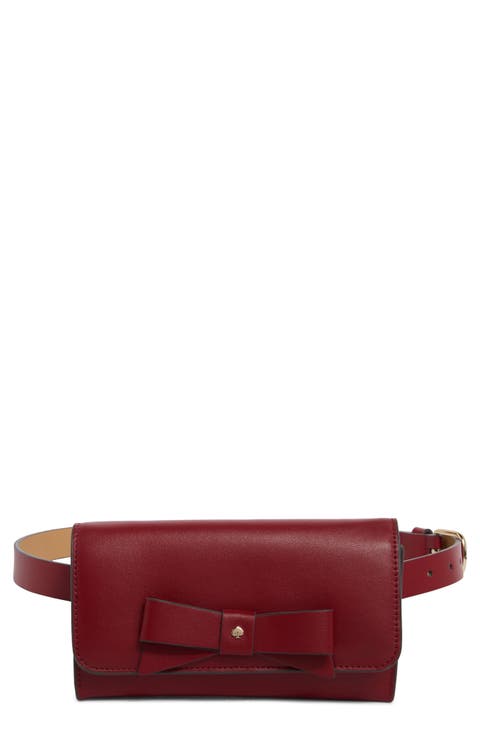 leather belt bag