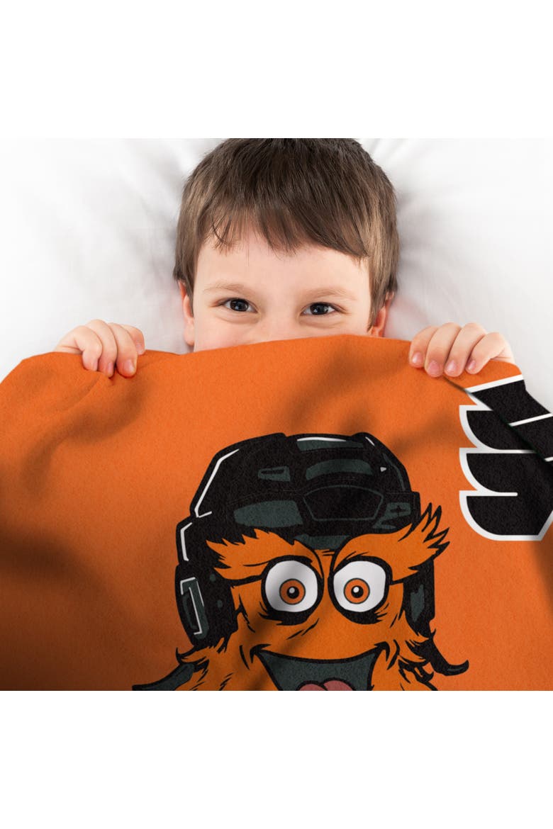 Philadelphia Flyers Gritty Mascot 60" x 80" Raschel Throw Blanket, Alternate, color, None