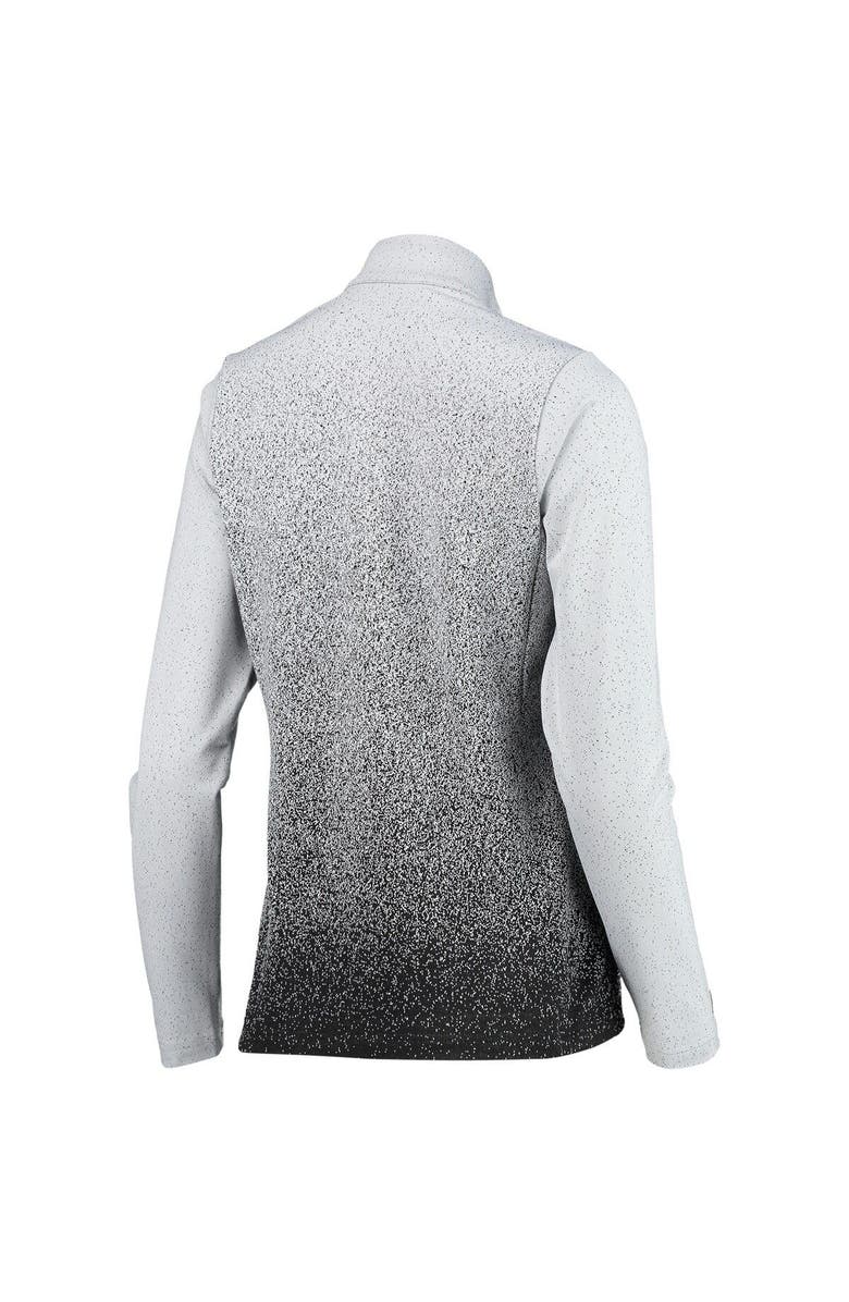 ANTIGUA Women's Antigua White/Black Boston Bruins Guide Desert Dry Full-Zip Jacket, Alternate, color, 