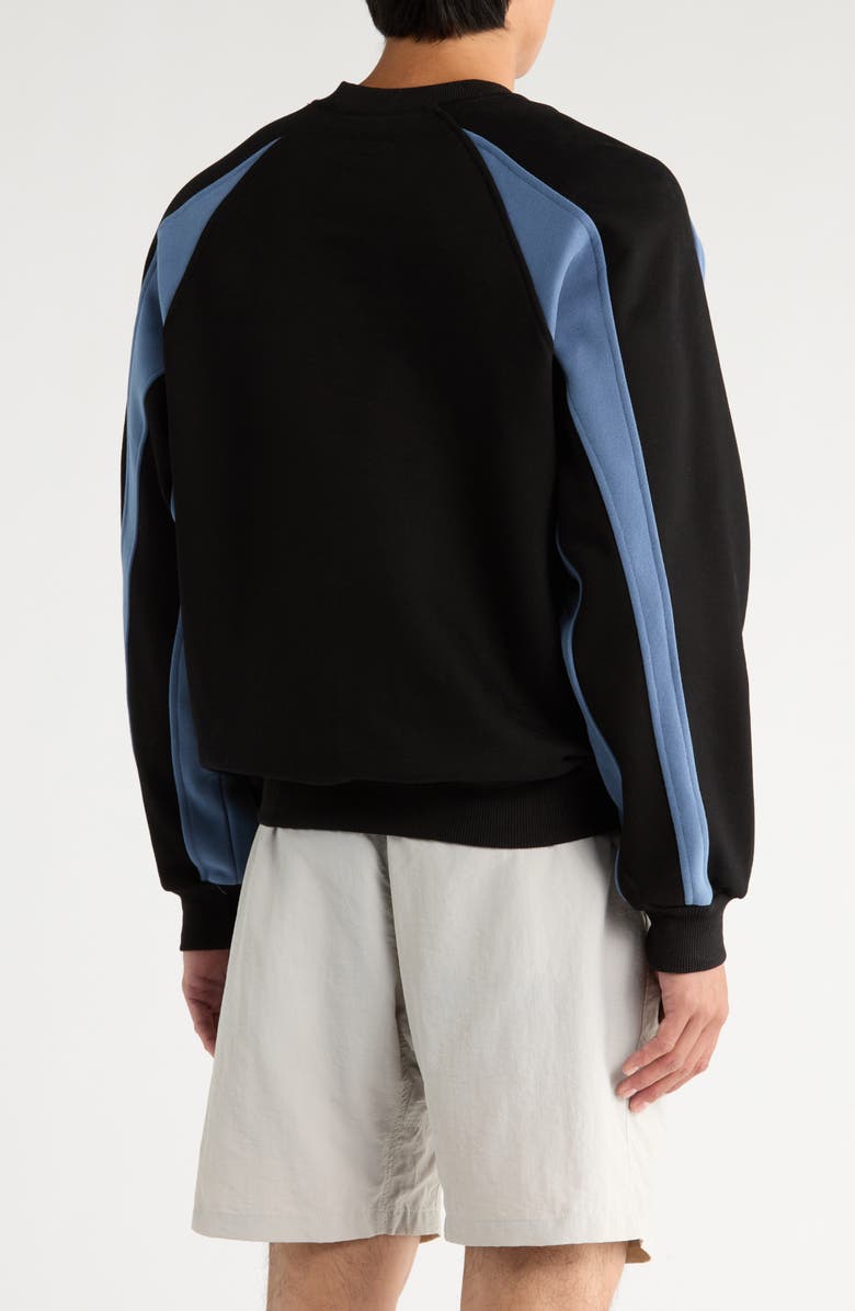 Afield Out Alpine Colorblock Crewneck Sweatshirt, Alternate, color, 