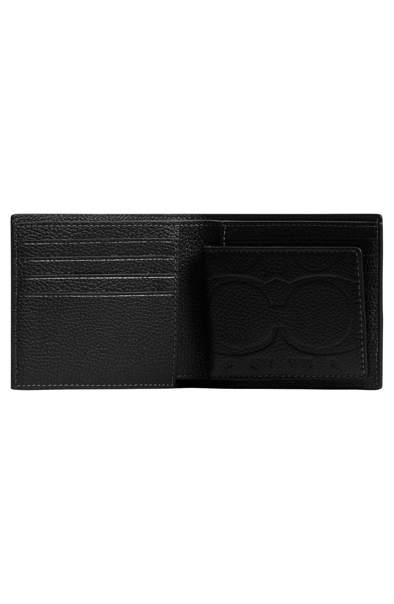 COACH 3-in-1 Maxi Signature Leather Bifold Wallet, Alternate, color, 