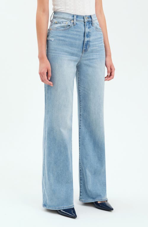 Shop Daze Farout Wide Leg Jeans In Blooming Vintage