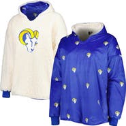 FOCO Los Angeles Rams Repeat Print Reversible Hoodeez
