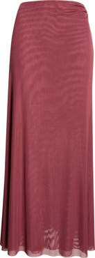 ViX Paula Hermanny Amira Mesh Cover-Up Midi Skirt