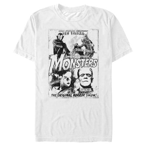 Men's Universal Monsters Original Monster Flicks  Graphic T-Shirt