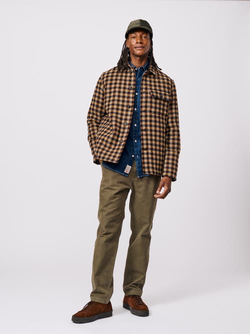Aubin Nettleham Shirt Jacket In Brown