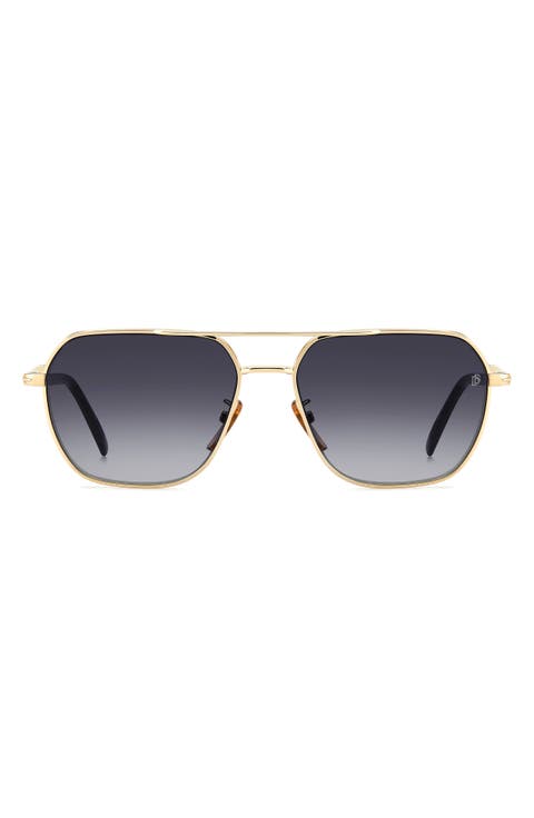 59mm Aviator Sunglasses