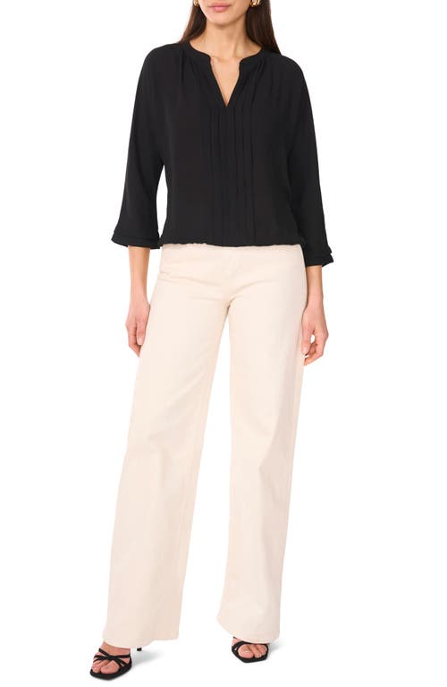 Vince Camuto Pleated Panel Top