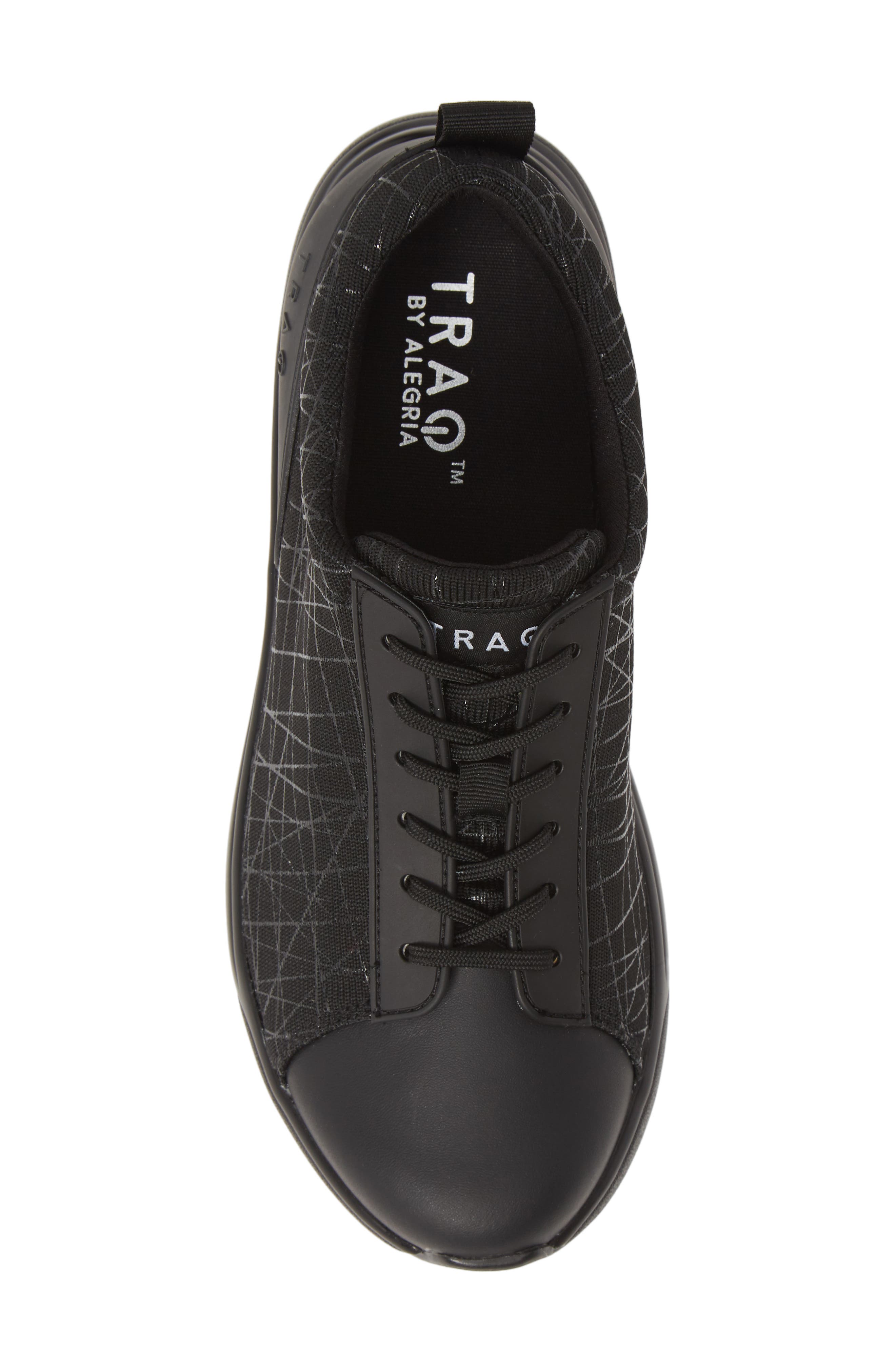 Qest Sneaker, Alternate, color, INTERSECTION BLACK LEATHER