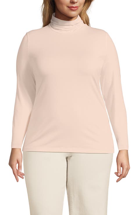 Lightweight Jersey Long Sleeve Turtleneck