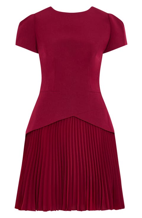 Haddy Pleated Minidress