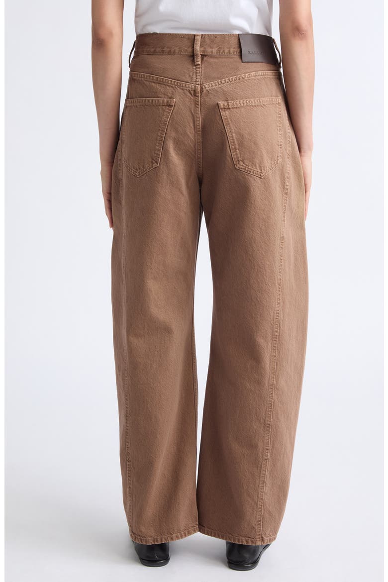Callum Barrel Leg Jeans, Alternate, color, BRONZE